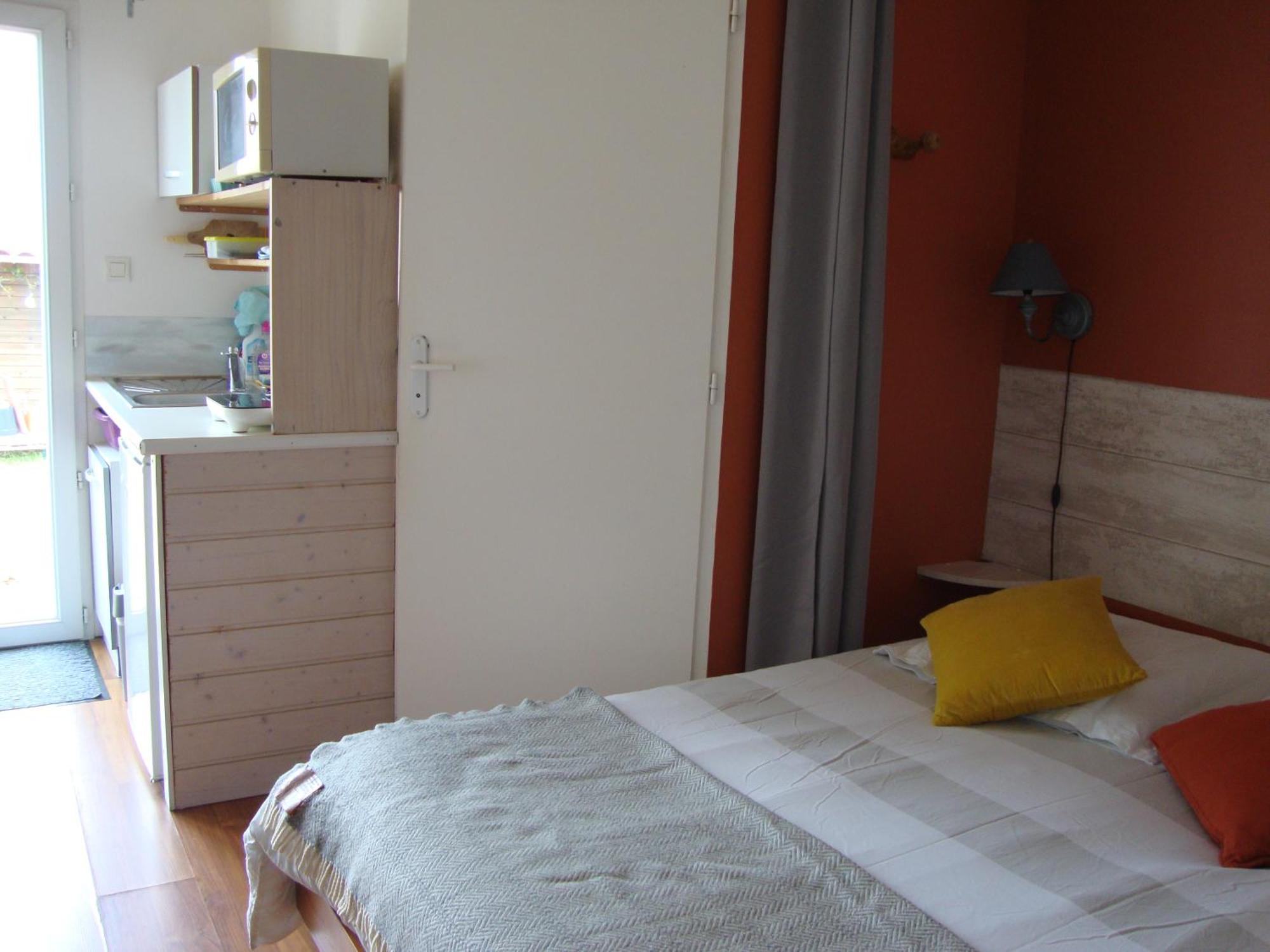 Mer A Pied Vrai Lit Linge Fourni Jardin 布雷蒂诺斯梅尔 外观 照片
